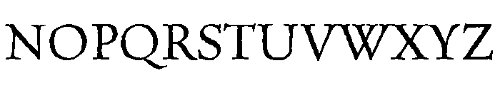 P22 Sting Italic Font UPPERCASE