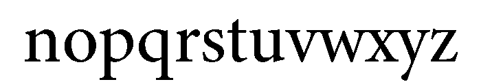 P22 Sting Medium Font LOWERCASE