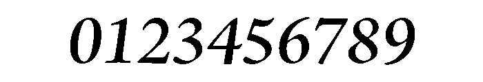 P22 Sting Semibold Italic Font OTHER CHARS