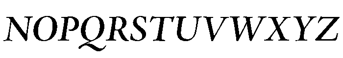 P22 Sting Semibold Italic Font UPPERCASE