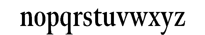 P22 Sting Semibold Font LOWERCASE