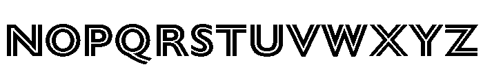 P22 Toybox Bold Font UPPERCASE