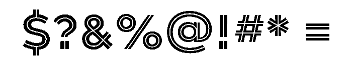 P22 Toybox Extra Bold Font OTHER CHARS