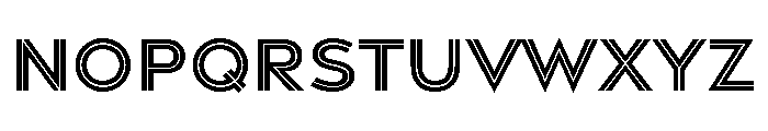 P22 Toybox Extra Bold Font UPPERCASE