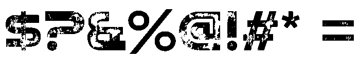 P22 Toybox Heavy Font OTHER CHARS