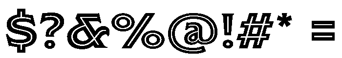 P22 Toybox Regular Font OTHER CHARS