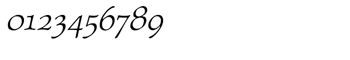 P22 Albion Italic Font OTHER CHARS