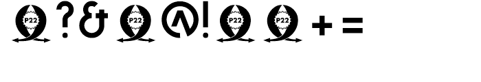 P22 Bayer Fonetik Font OTHER CHARS