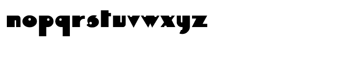 P22 CoDependent Regular Font LOWERCASE