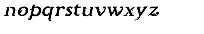 P22 Curwen Maxima Font LOWERCASE