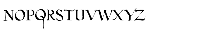 P22 Dwiggins Uncial Font UPPERCASE