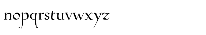 P22 Dwiggins Uncial Font LOWERCASE