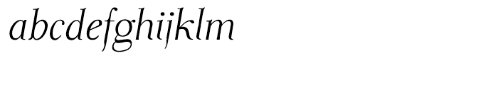 P22 Dyrynk Italic Font LOWERCASE