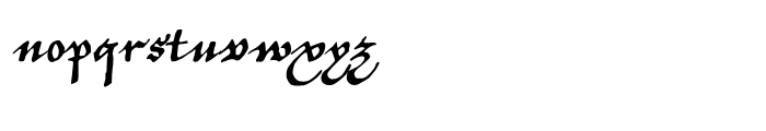 P22 Elizabethan Regular Font LOWERCASE