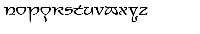 P22 Elven Regular Font LOWERCASE
