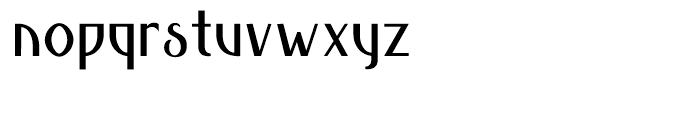 P22 Escher Regular Font LOWERCASE