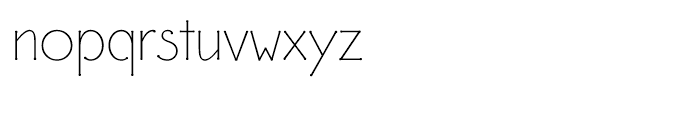 P22 FLLW Eaglefeather Hairline Font LOWERCASE