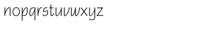 P22 FLLW Eaglefeather Light Informal Font LOWERCASE