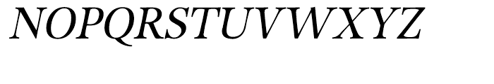 P22 Foxtrot Italic Font UPPERCASE