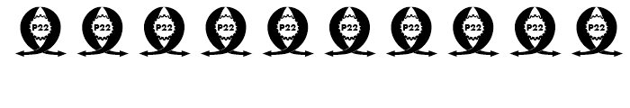 P22 Goudy Aries Ornaments Font OTHER CHARS