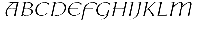 P22 Hoy Italic Font UPPERCASE