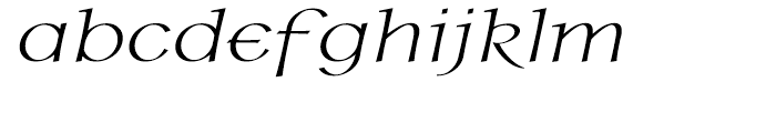 P22 Hoy Italic Font LOWERCASE