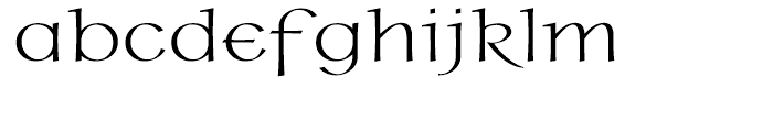 P22 Hoy Regular Font LOWERCASE