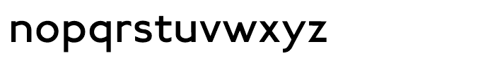 P22 Johnston Underground Regular Font LOWERCASE