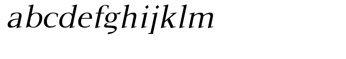 P22 Mai Italic Font LOWERCASE