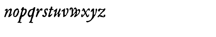 P22 Mayflower Italic Font LOWERCASE