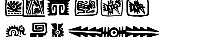 P22 Mexican Relics Regular Font OTHER CHARS