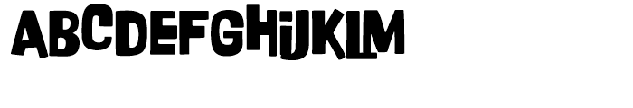 P22 Nudgewink Bold Font LOWERCASE