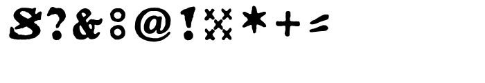 P22 Numismatic Regular Font OTHER CHARS