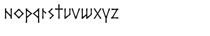P22 Ornes Bold Ornamented Font LOWERCASE
