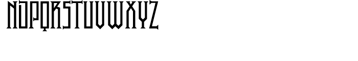 P22 Phantasmagoria Regular Font LOWERCASE