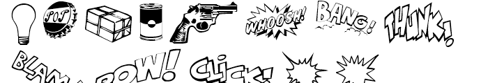 P22 PoP Art Extras FONT
