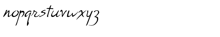 P22 Rodin Regular Font LOWERCASE