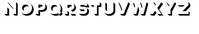 P22 Shadow Font UPPERCASE