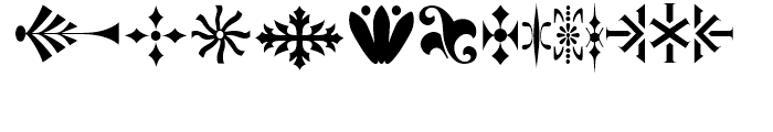P22 Victorian Ornaments Two Font UPPERCASE