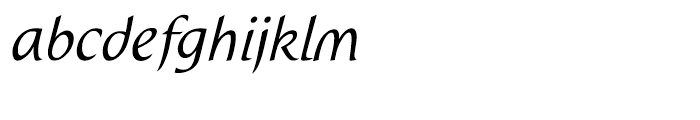 P22 Wedge Italic Font LOWERCASE