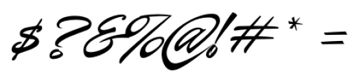 P22 Casual Script Regular Font OTHER CHARS