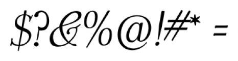 P22 Dyrynk  Italic Font OTHER CHARS
