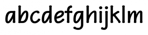P22 Eaglefeather Informal Bold Font LOWERCASE
