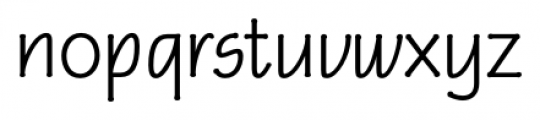 P22 Eaglefeather Informal Font LOWERCASE