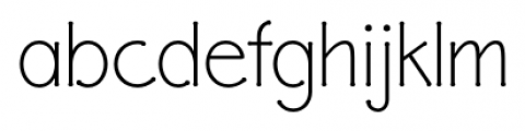 P22 Eaglefeather Pro Light Font LOWERCASE