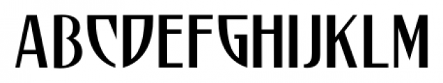 P22 Escher Regular Font UPPERCASE