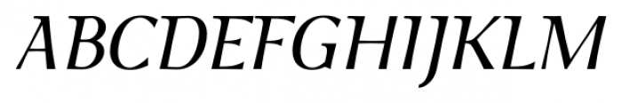 P22 Foxtrot Sans Pro Italic Font UPPERCASE
