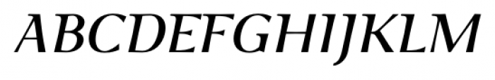 P22 Foxtrot Sans SC Italic Font LOWERCASE