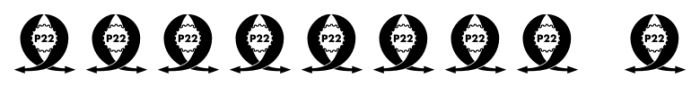 P22 Goudy Ornaments Font OTHER CHARS