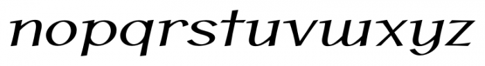 P22 Hoy Basic Bold Italic Font LOWERCASE